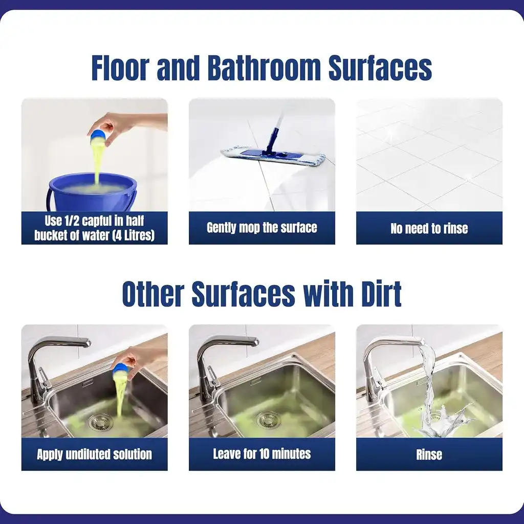 Dabur Dazzl Disinfectant Floor Cleaner Floral - Image 4