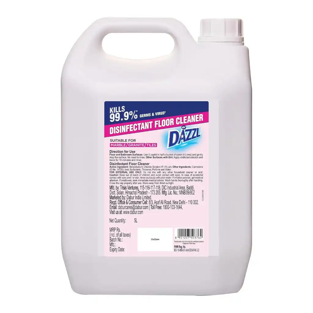 Dabur Dazzl Disinfectant Floor Cleaner Floral - Image 5