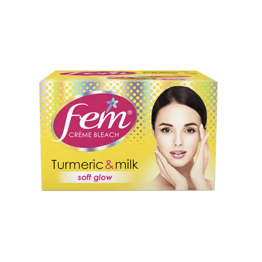 Dabur Fem Crème Bleach Turmeric & Milk Pack Of 2
