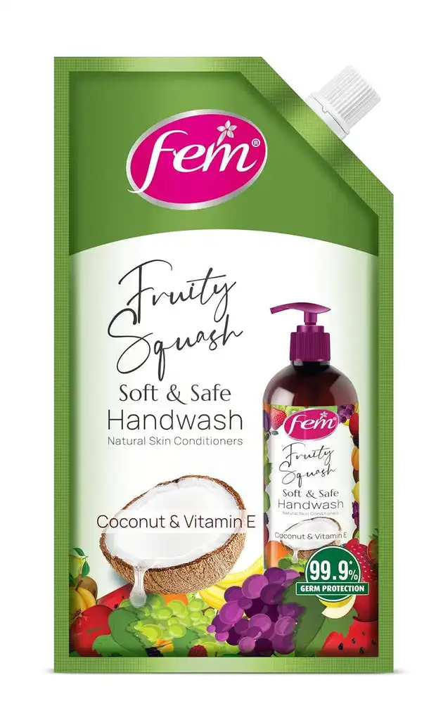 Dabur Fem Fruity Squash Soft & Safe Handwash