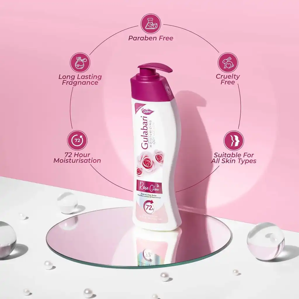 Dabur Gulabari Body Lotion - Image 5