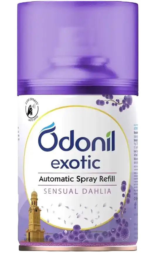 Dabur Odonil Exotic Automatic Spray With Sensual Dahlia Refill Pack Of 2