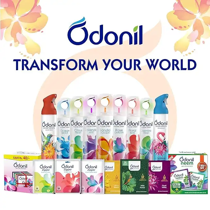 Dabur Odonil Room Spray Sandal Bouquet - Image 5