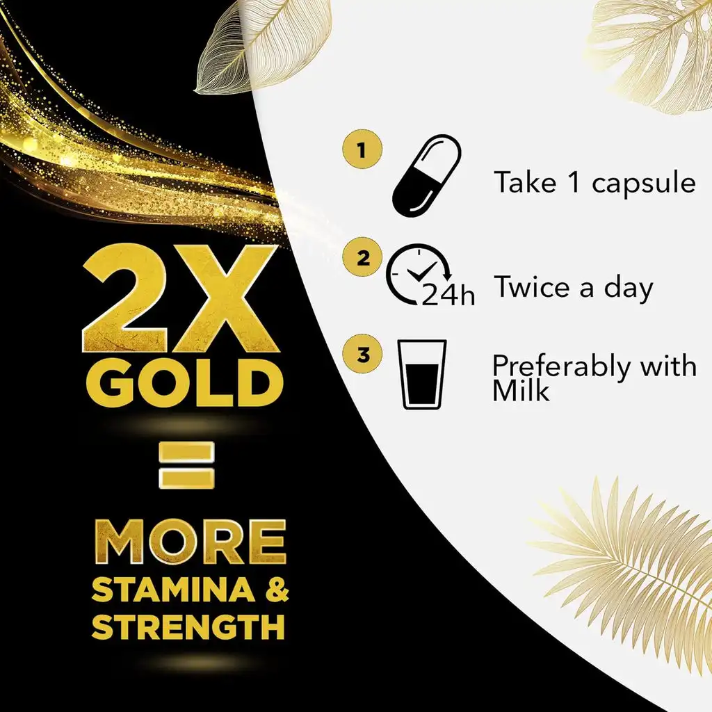 Dabur Shilajit Double Gold Capsules | Ayurvedic Vitality Supplement | Strength & Stamina Booster-4