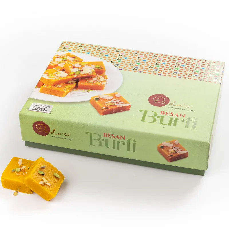Dadus Mithai Vatika Besan Burfi - Image 2