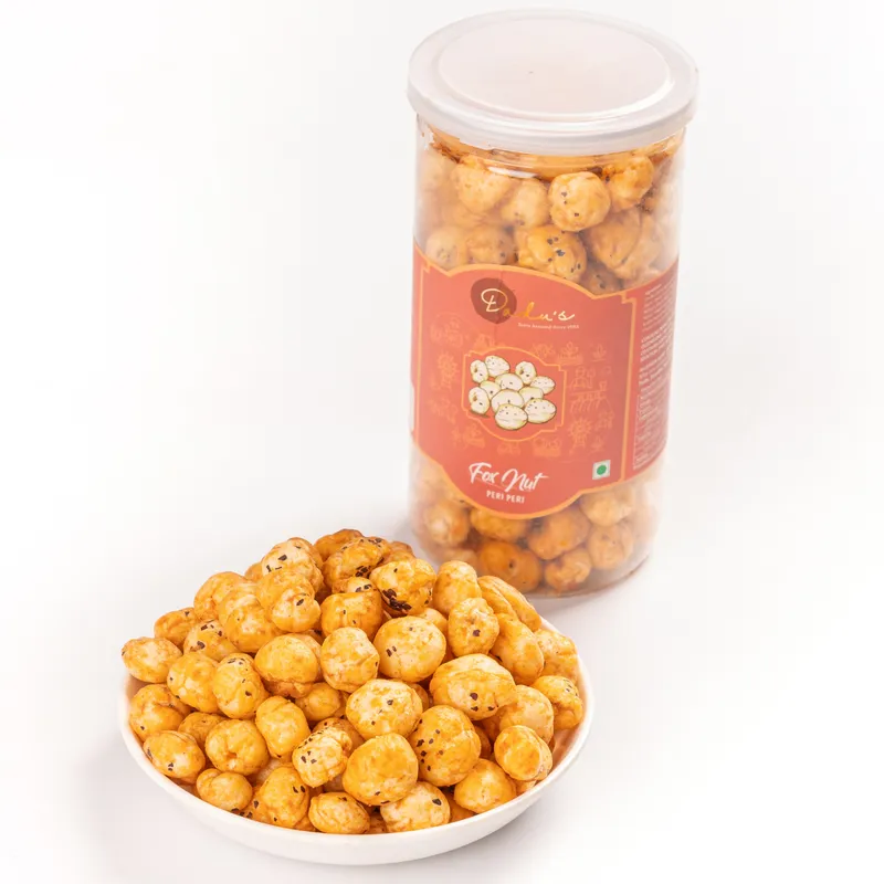 Dadus Mithai Vatika Foxnut Peri Peri Dadus Mithai Vatika Foxnut Peri Peri-Pack Size-90 g