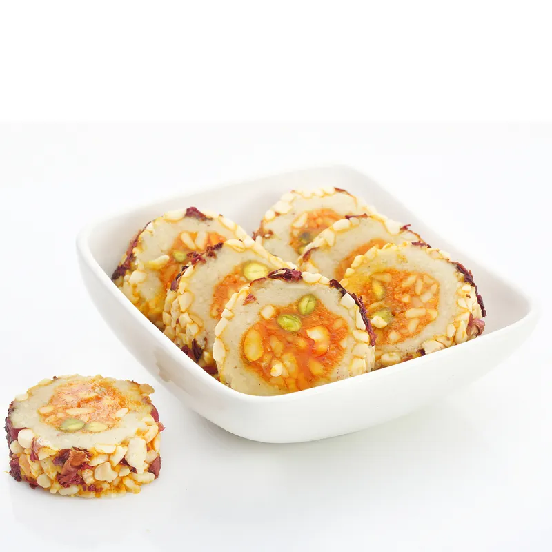 Dadus Mithai Vatika Kaju Rose Roll - Image 3