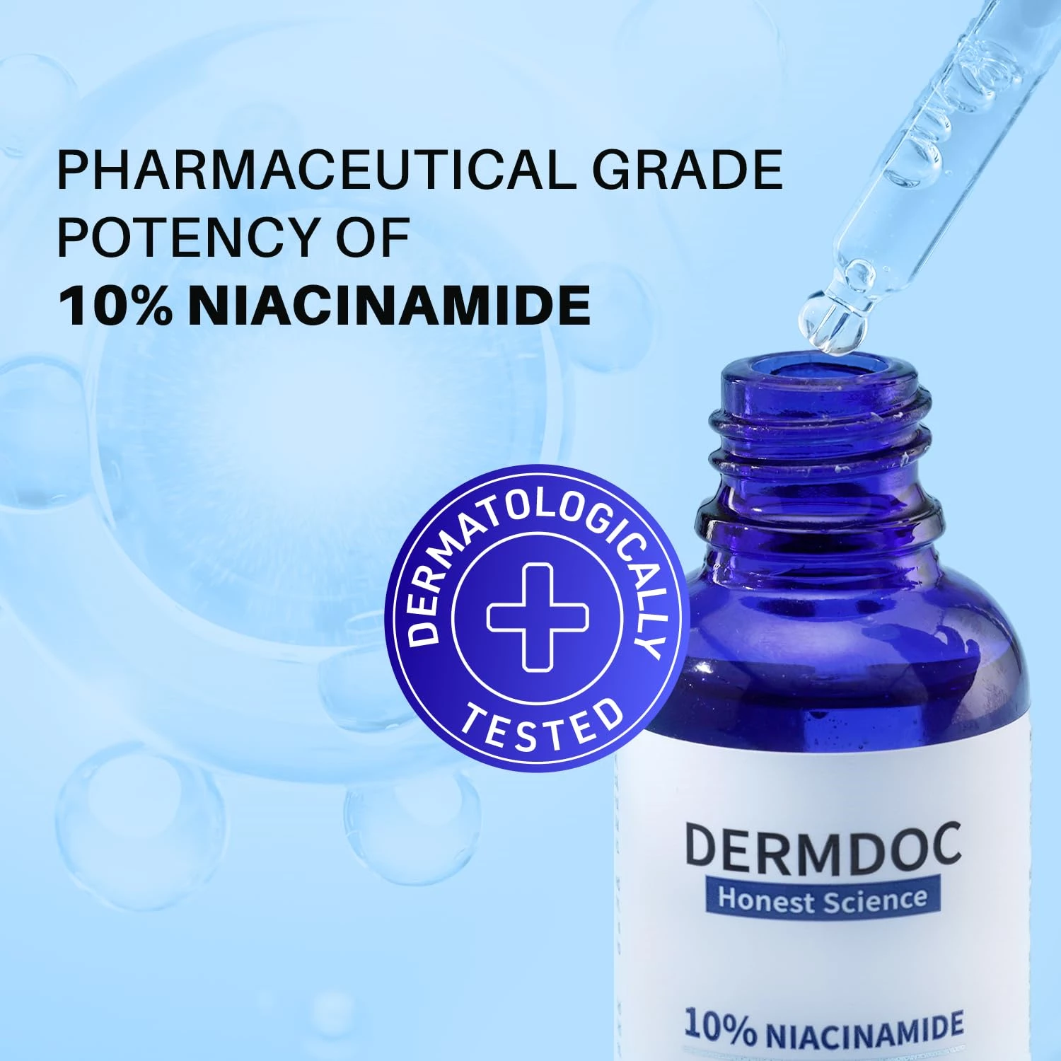 Dermdoc 10% Niacinamide Face Serum - Image 3