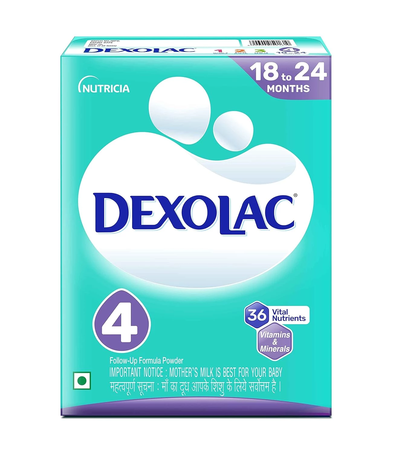 Dexolac Stage 4 Infant Formula Milk Powder Dexolac Stage 4 Infant Formula Milk Powder-Pack Size-400 g