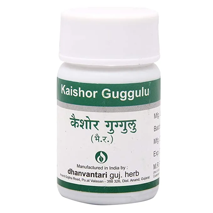 Dhanvantari Kaishor Guggulu Tablets