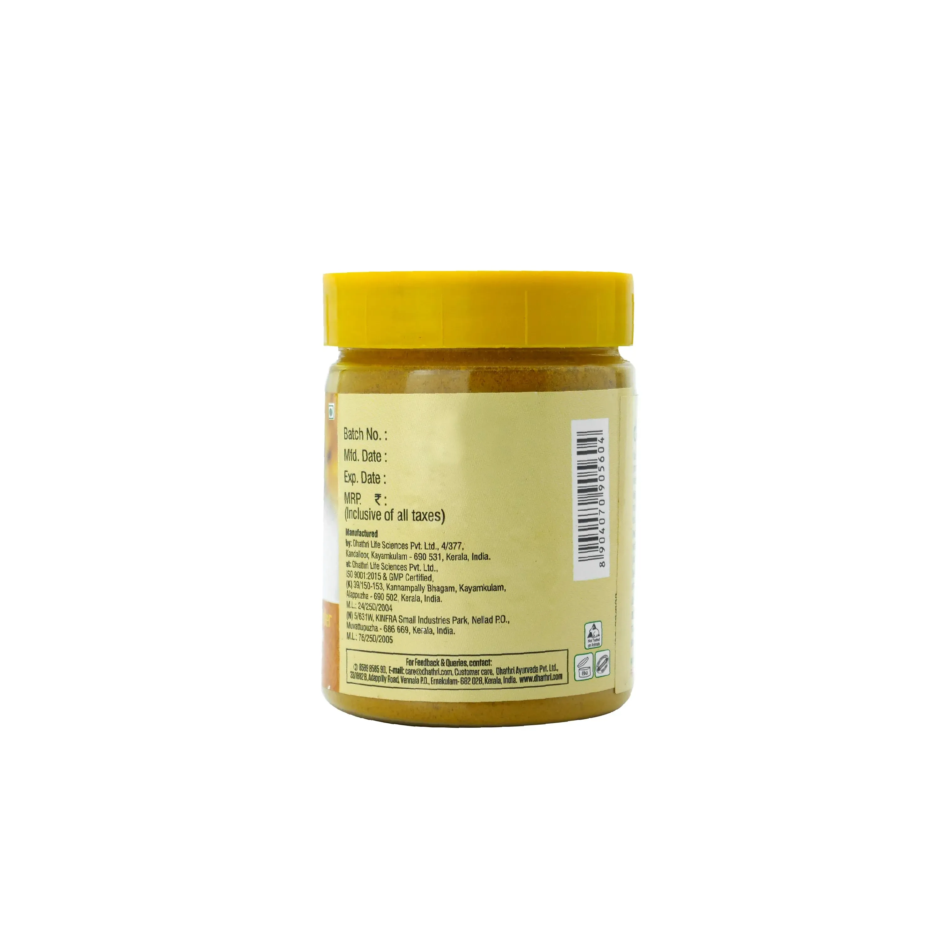 Dhathri Ayurveda Kasthuri Manja - Image 2