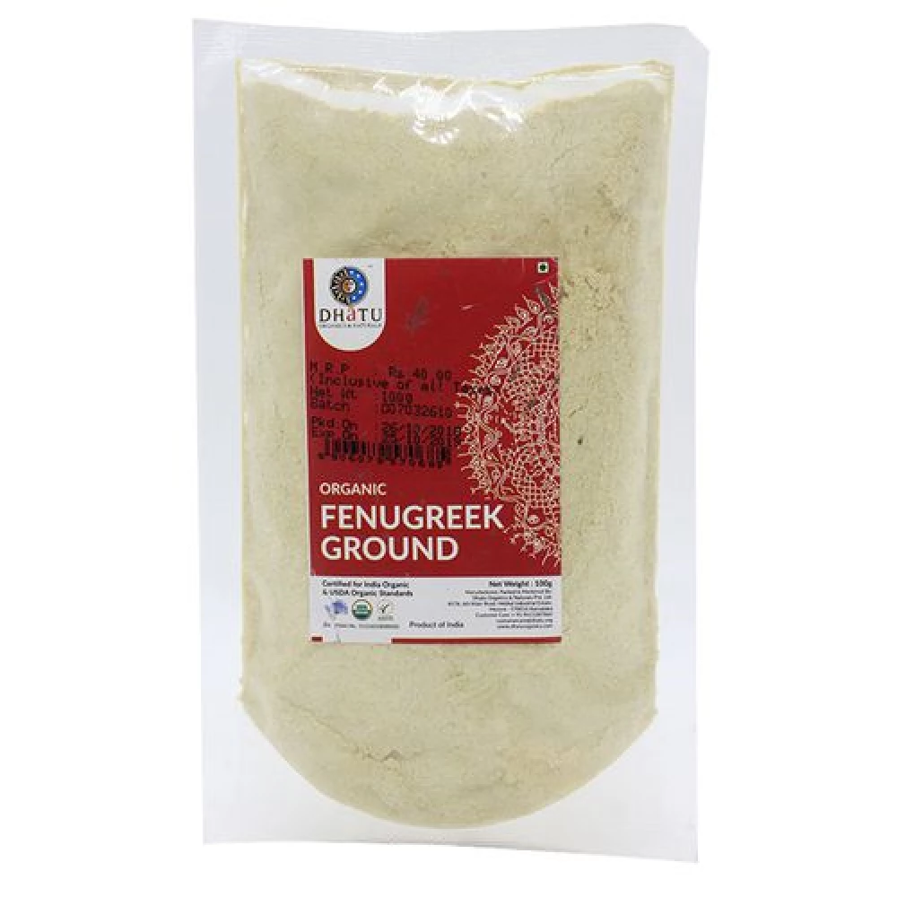 Dhatu Organics & Naturals Organic Ground Fenugreek