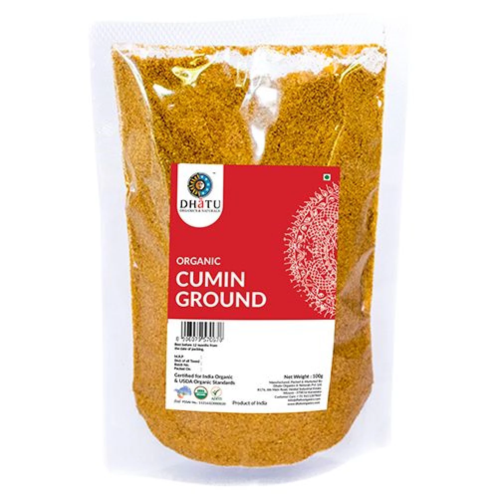 Dhatu Organics & Naturals Powder Organic Ground Cumin