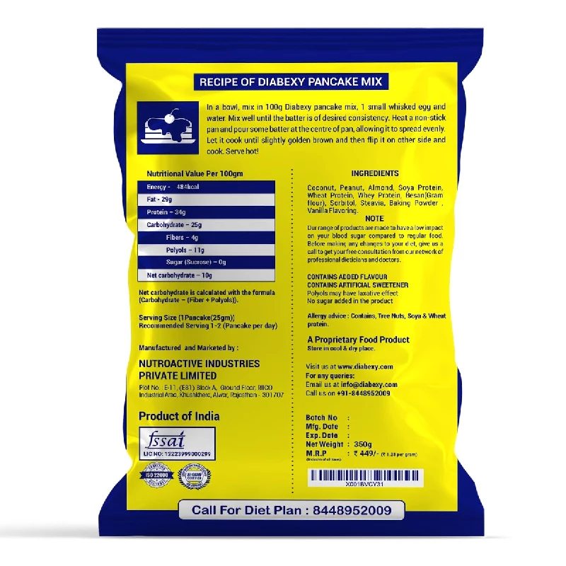 Diabexy Breakfast Pancake Mix - Image 2