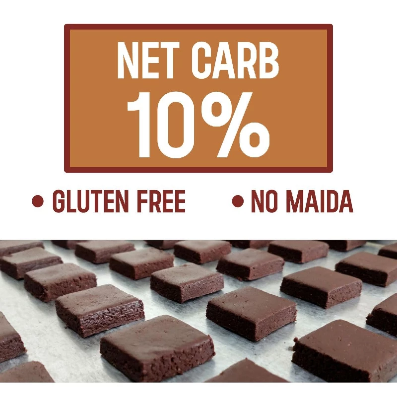 Diabexy Desi Ghee Dark Chocolate Barfi - Image 3