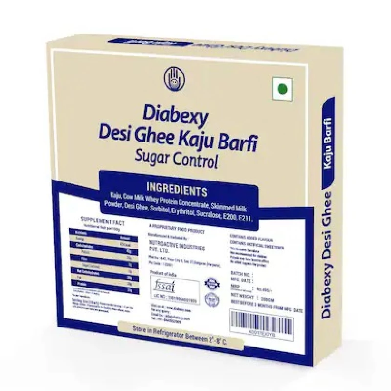 Diabexy Desi Ghee Kaju Barfi - Image 2
