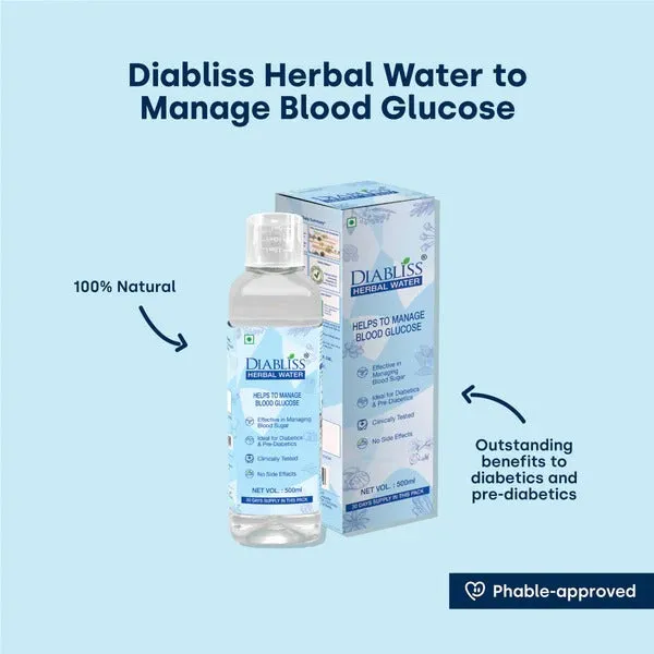 Diabliss Herbal Water For Blood Glucose Management - Image 2