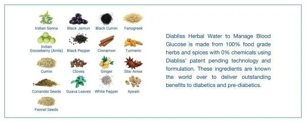 Diabliss Herbal Water For Blood Glucose Management - Image 3
