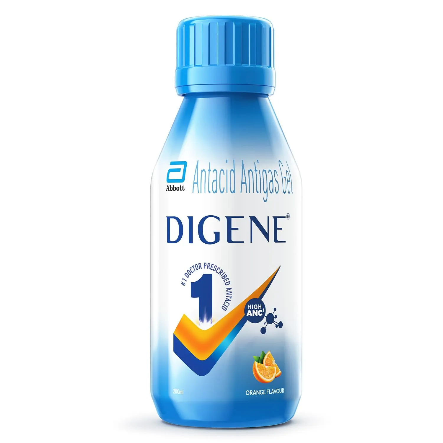 Digene Acidity & Gas Relief Gel - Orange Flavour