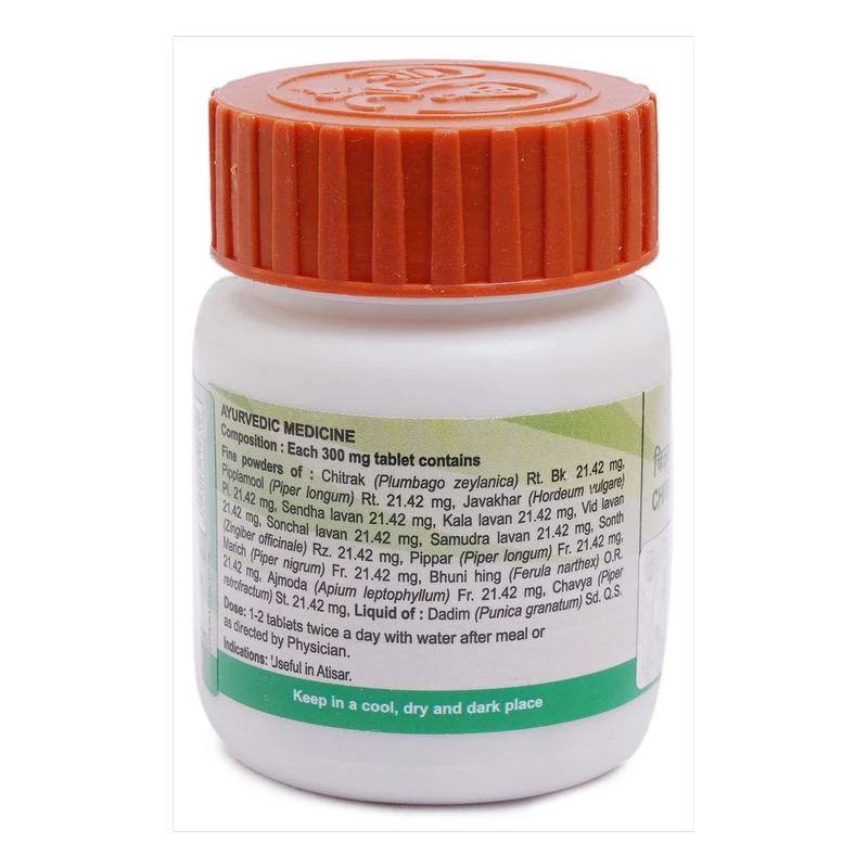 Patanjali Divya Chitrakadi Vati | Ayurvedic Digestive Tablet | Natural Appetite and Metabolism Support-2