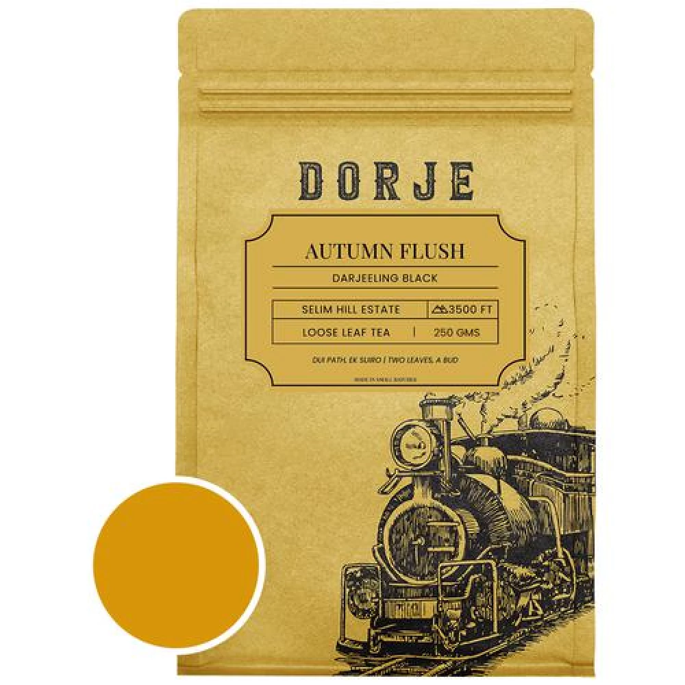 Dorje Autumn Flush Darjeeling Black Tea - With Intense Flavour Dorje Autumn Flush Darjeeling Black Tea - With Intense Flavour--250 g