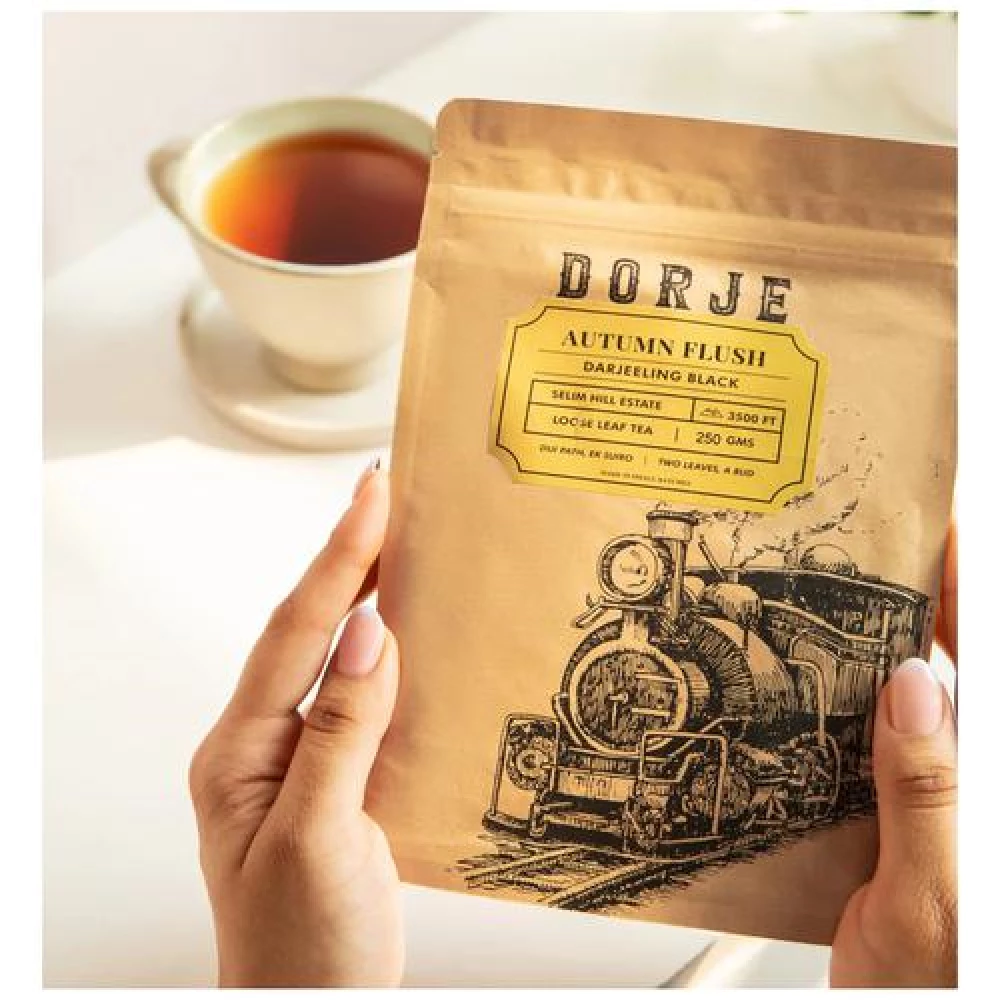 Dorje Autumn Flush Darjeeling Black Tea - With Intense Flavour - Image 5