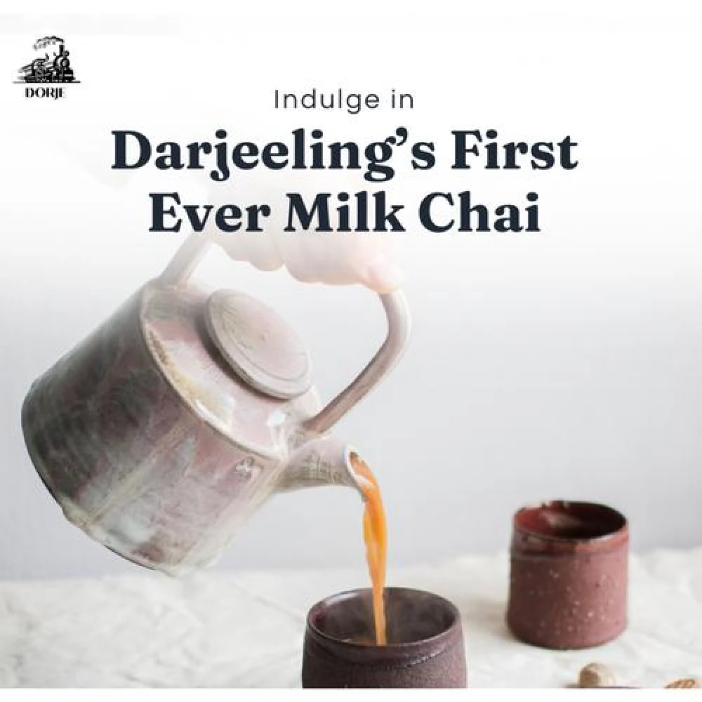 Dorje Darjeeling Gold Roasted Milk Chai - Rich & Aromatic - Image 4