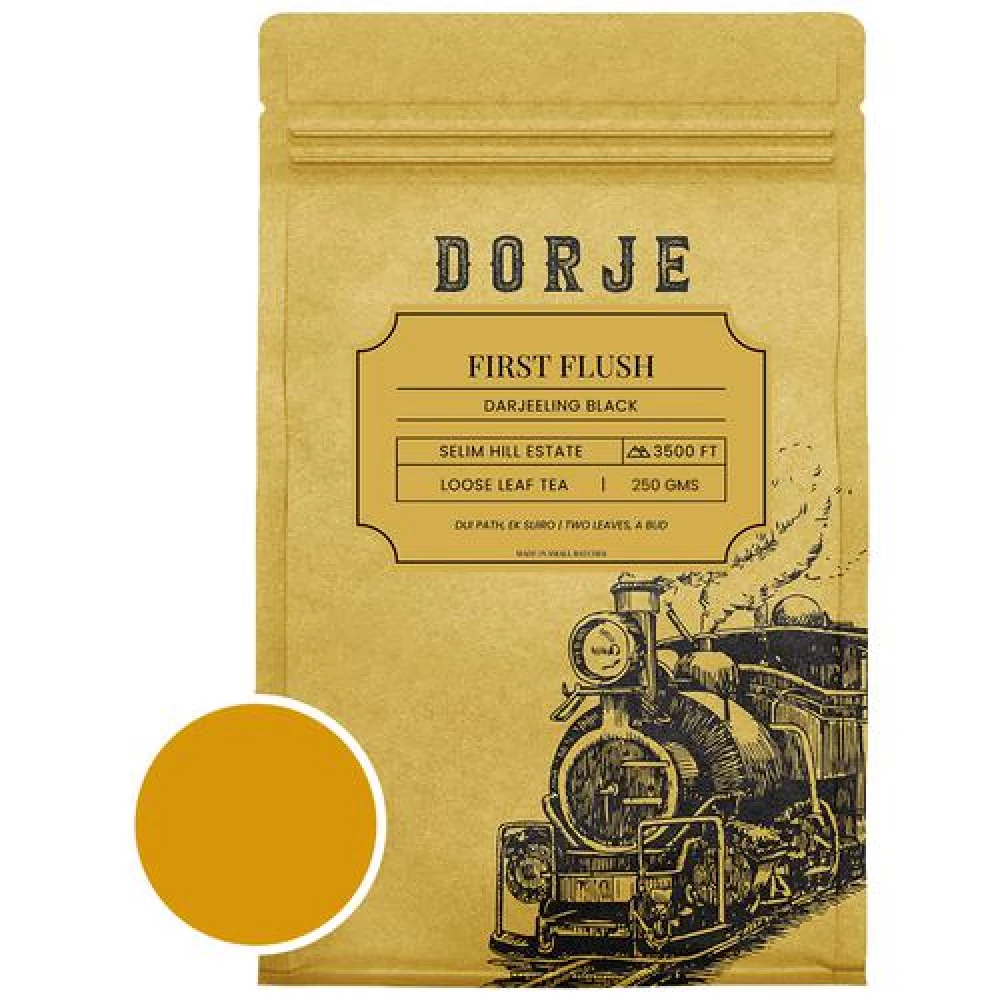 Dorje First Flush Darjeeling Black Tea - With Intense Fruity Flavour
