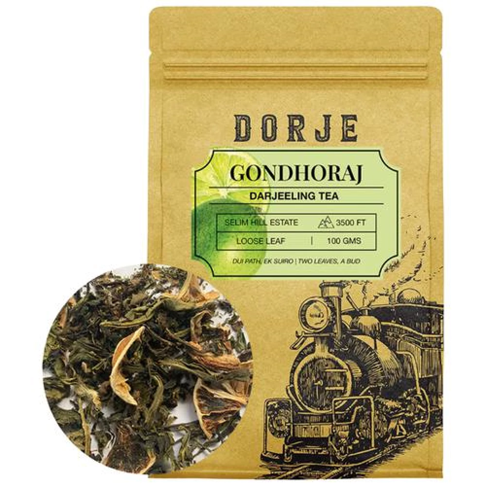 Dorje Gondhoraj Darjeeling Tea - 100% Organic Dorje Gondhoraj Darjeeling Tea - 100% Organic--100 g