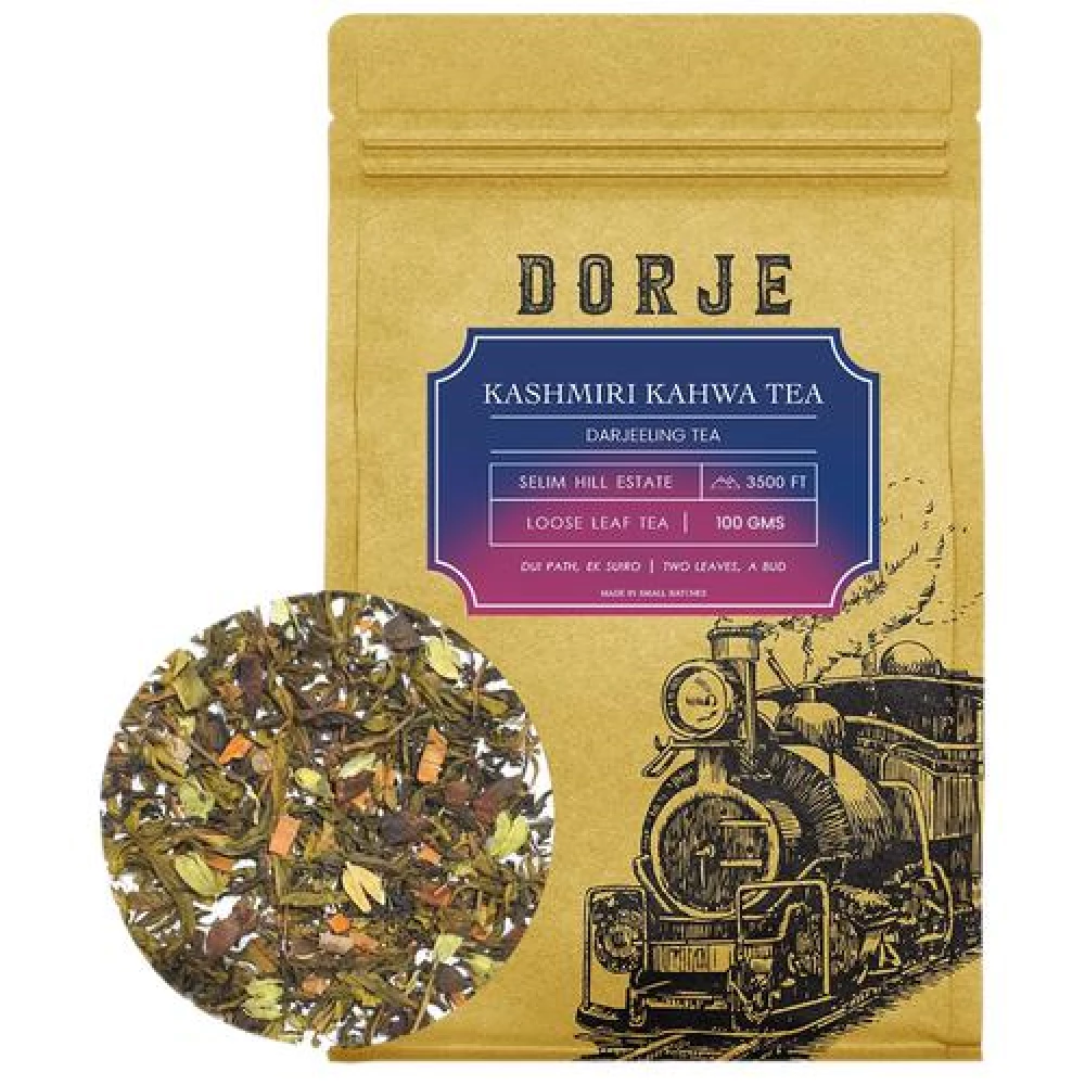Dorje Kashmiri Kahwa Darjeeling Tea - Refreshing Dorje Kashmiri Kahwa Darjeeling Tea - Refreshing--100 g