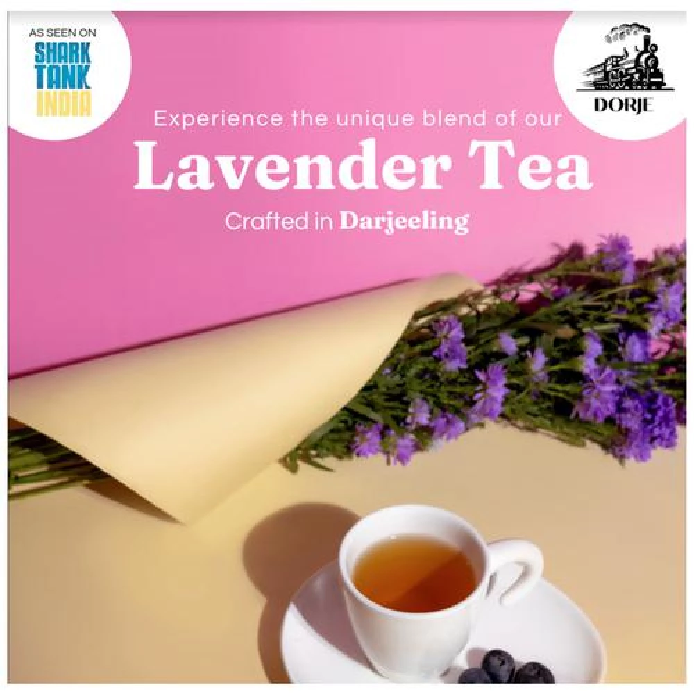 Dorje Lavender Darjeeling Tea - Floral - Image 4