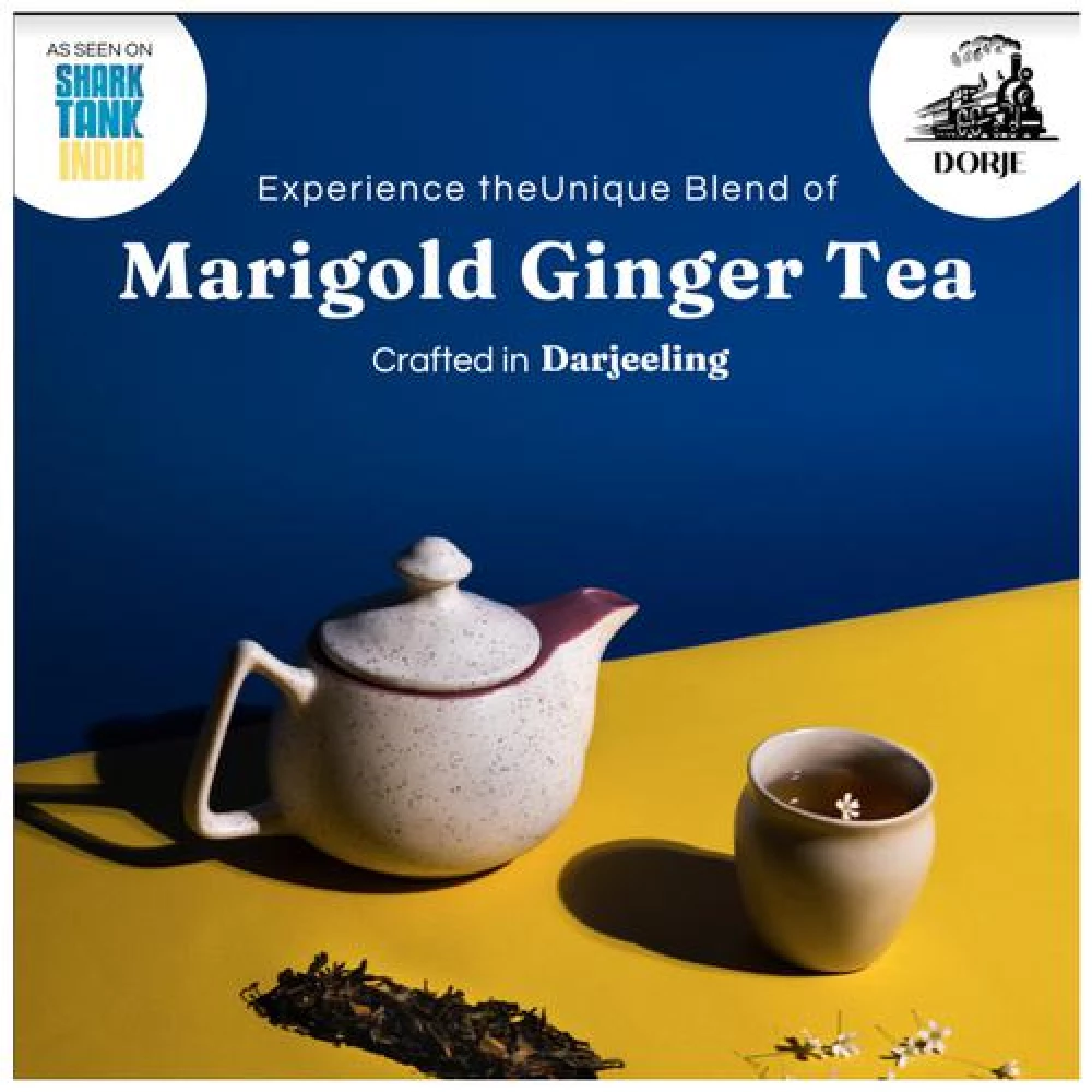 Dorje Marigold Darjeeling Tea - Improves Immunity - Image 4