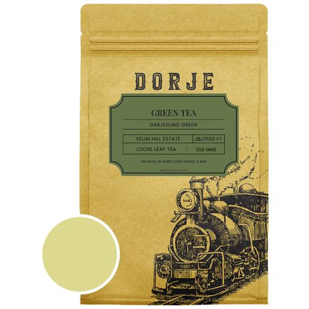 Dorje Monsoon Flush Darjeeling Green Tea - With Light Flavour & Sweet After Taste Dorje Monsoon Flush Darjeeling Green Tea - With Light Flavour & Sweet After Taste--250 g