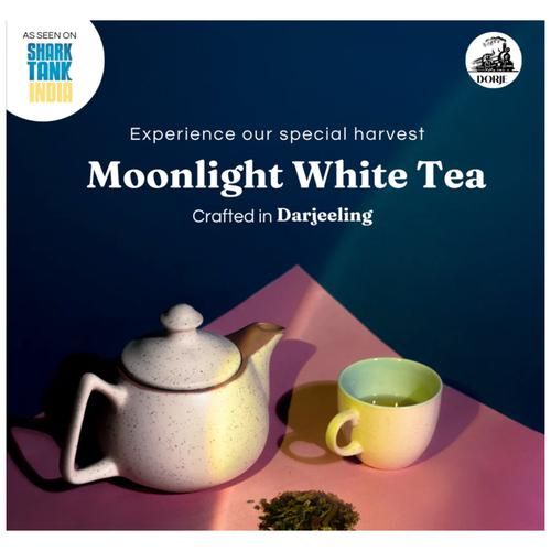 Dorje Moonlight Sonata Darjeeling Tea - Handrolled & 100% Organic - Image 4