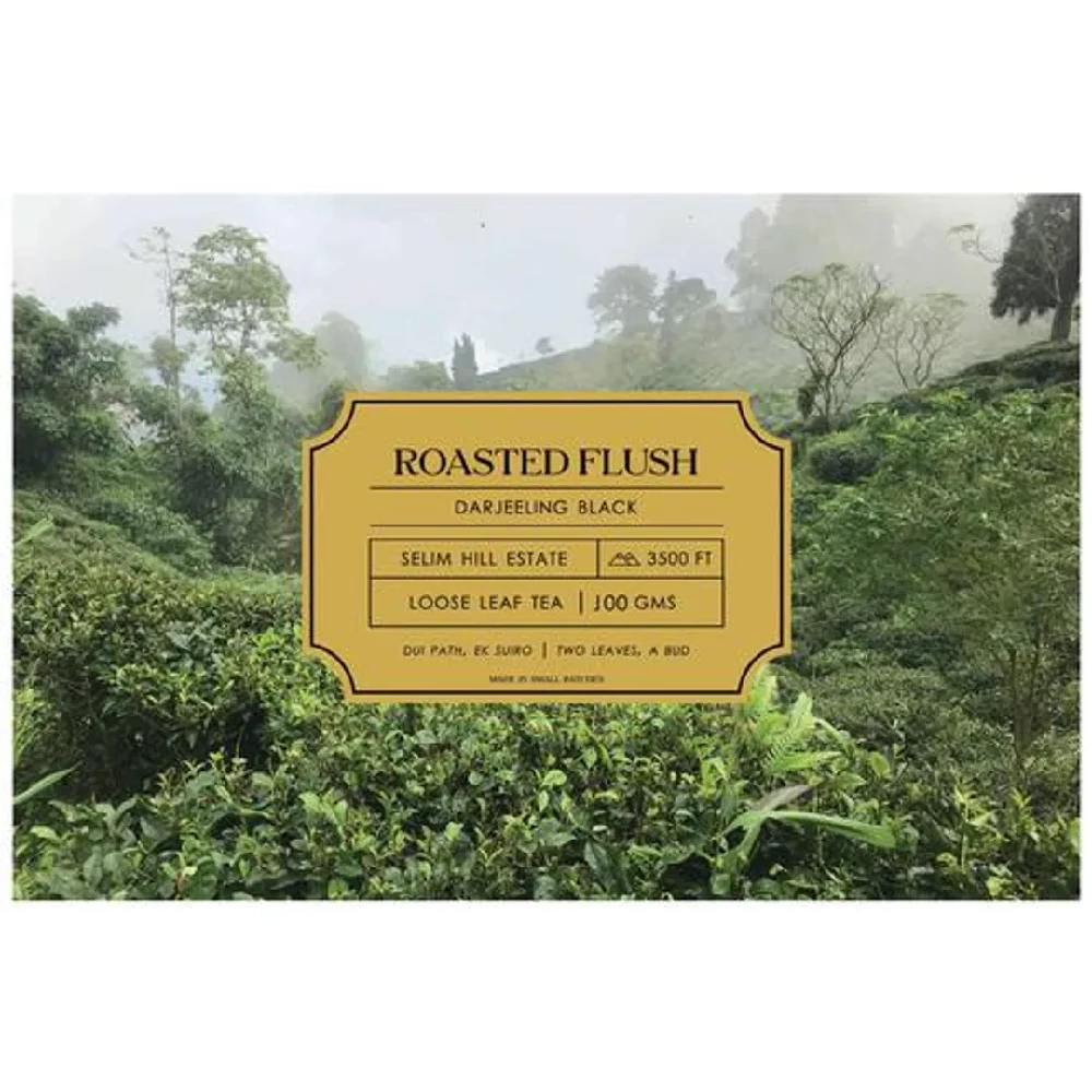 Dorje Roasted Flush Darjeeling Black Tea - With Strong Colour - Image 10
