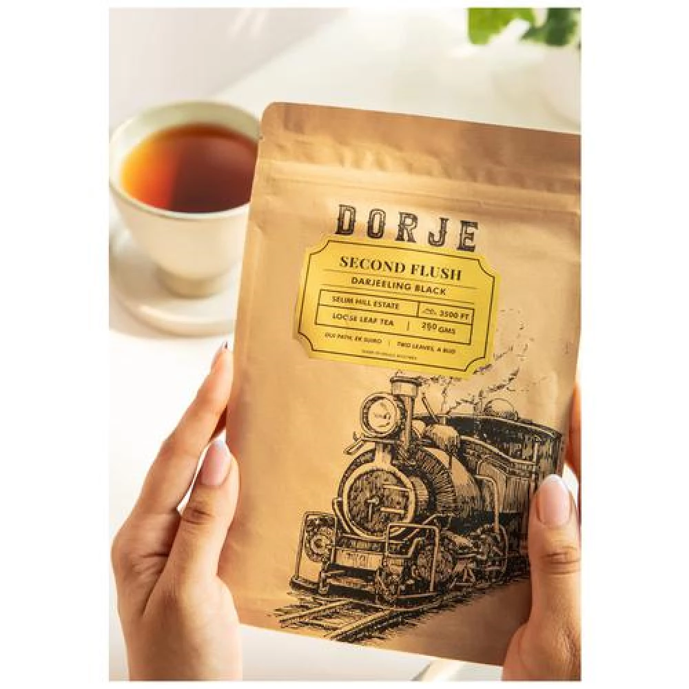 Dorje Second Flush Darjeeling Black Tea - With Strong Colour & Bold Flavour - Image 5