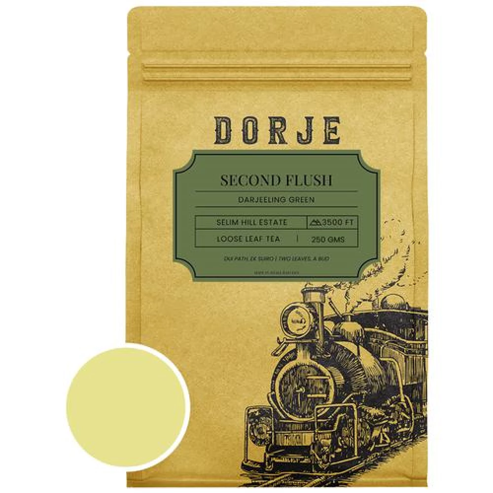 Dorje Second Flush Darjeeling Green Tea - Mild Flavour