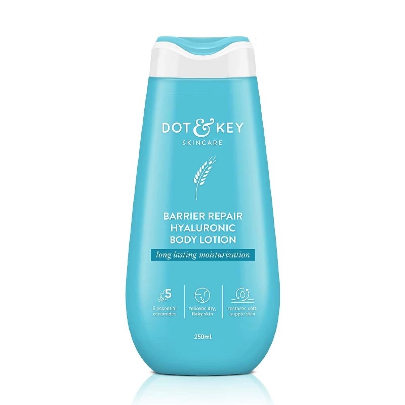 Dot & Key Barrier Repair Hyaluronic Body Lotion for Deep Nourishing & Long Lasting Moisturization Dot & Key Barrier Repair Hyaluronic Body Lotion for Deep Nourishing & Long Lasting Moisturization-Pack Size-250 ml
