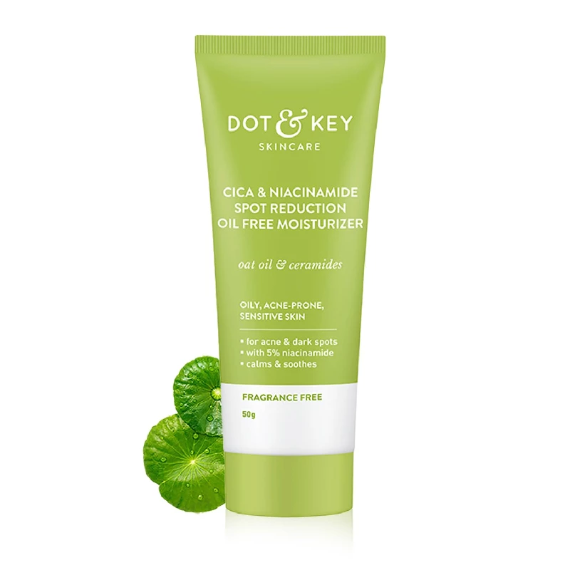 Dot & Key CICA + Niacinamide Oil Free Moisturizer for Acne Prone Skin Dot & Key CICA + Niacinamide Oil Free Moisturizer for Acne Prone Skin-Pack Size-50 g