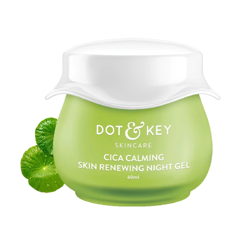 Dot & Key CICA Calming Skin Renewing Night Gel Dot & Key CICA Calming Skin Renewing Night Gel-Pack Size-60 ml