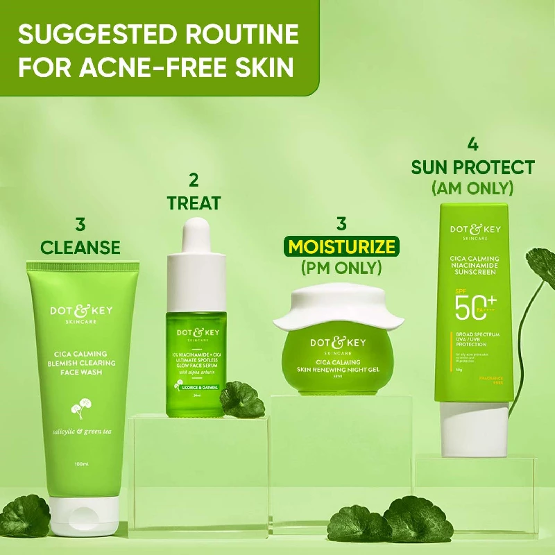 Dot & Key CICA Calming Skin Renewing Night Gel - Image 7