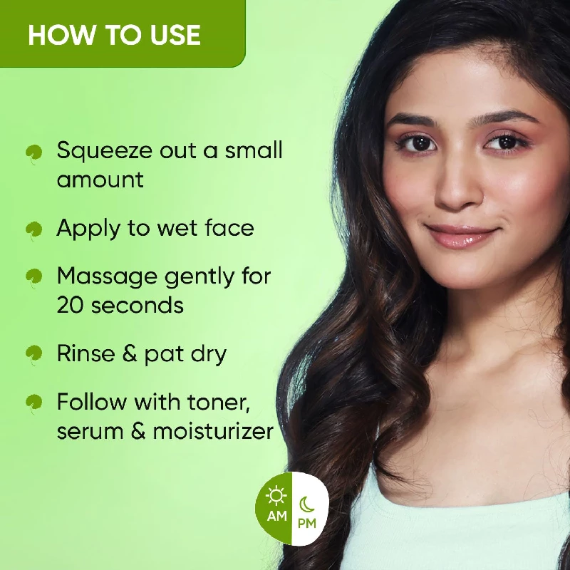 Dot & Key CICA Face Wash for Acne Prone Skin, 2% Salicylic Acid Face Wash with Green Tea - Image 6