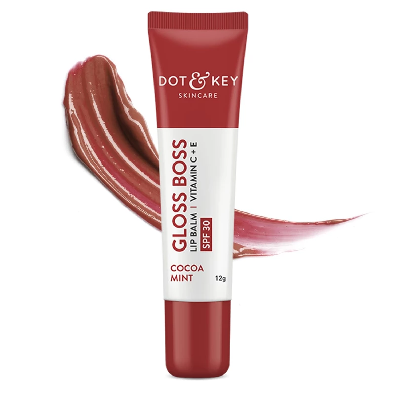 Dot & Key Cocoa Lip Balm with Shea Butter for Naturally Glowing and Hydrated Lips SPF 30 Dot & Key Cocoa Lip Balm with Shea Butter for Naturally Glowing and Hydrated Lips SPF 30-Pack Size-12 g