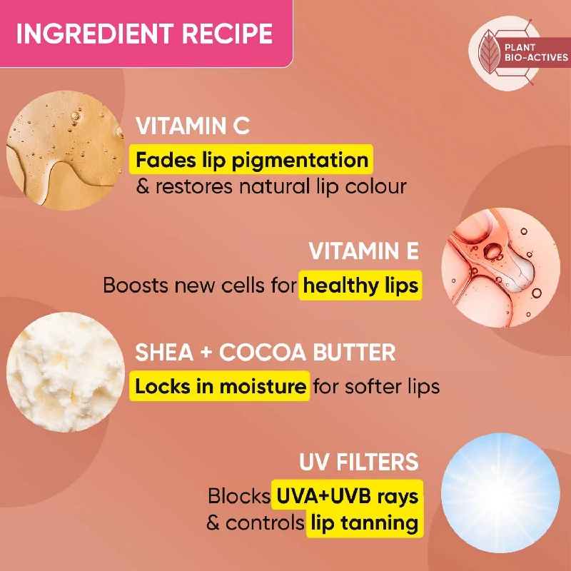 Dot & Key Cocoa Lip Balm with Shea Butter for Naturally Glowing and Hydrated Lips SPF 30 - Image 5
