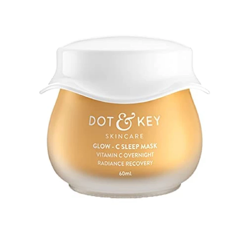 Dot & Key Glow - C Sleep Mask, Vitamin C Overnight Radiance Dot & Key Glow - C Sleep Mask, Vitamin C Overnight Radiance-Pack Size-60 ml