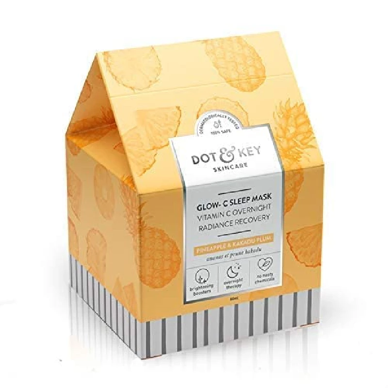 Dot & Key Glow - C Sleep Mask, Vitamin C Overnight Radiance - Image 2
