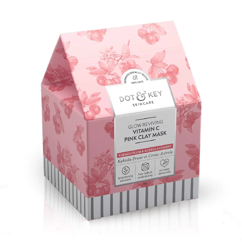 Dot & Key Glow Reviving Vitamin C Pink Clay Mask - Image 2