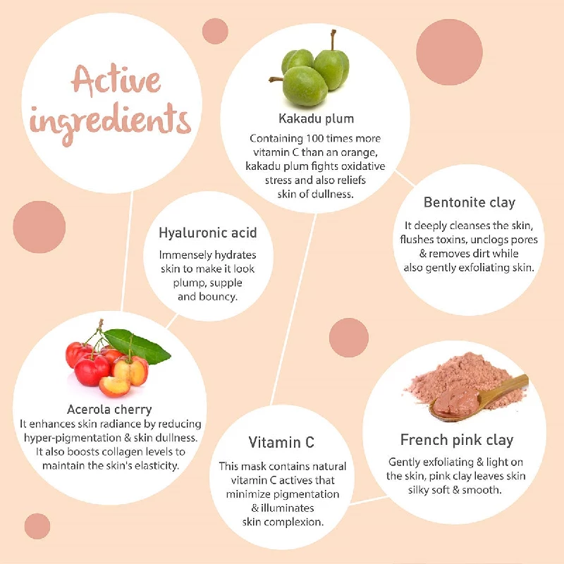 Dot & Key Glow Reviving Vitamin C Pink Clay Mask - Image 7