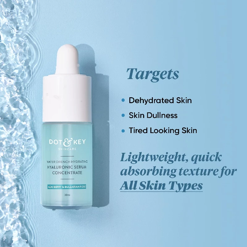 Dot & Key Hydrating Hyaluronic Acid Serum With Vitamin C + E - Image 3