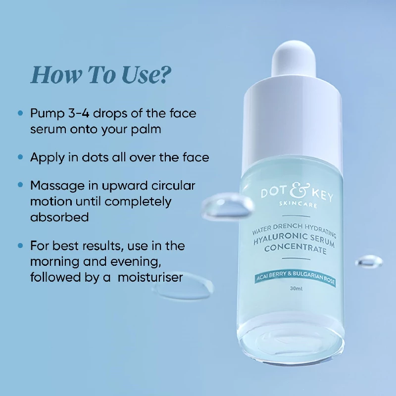Dot & Key Hydrating Hyaluronic Acid Serum With Vitamin C + E - Image 5